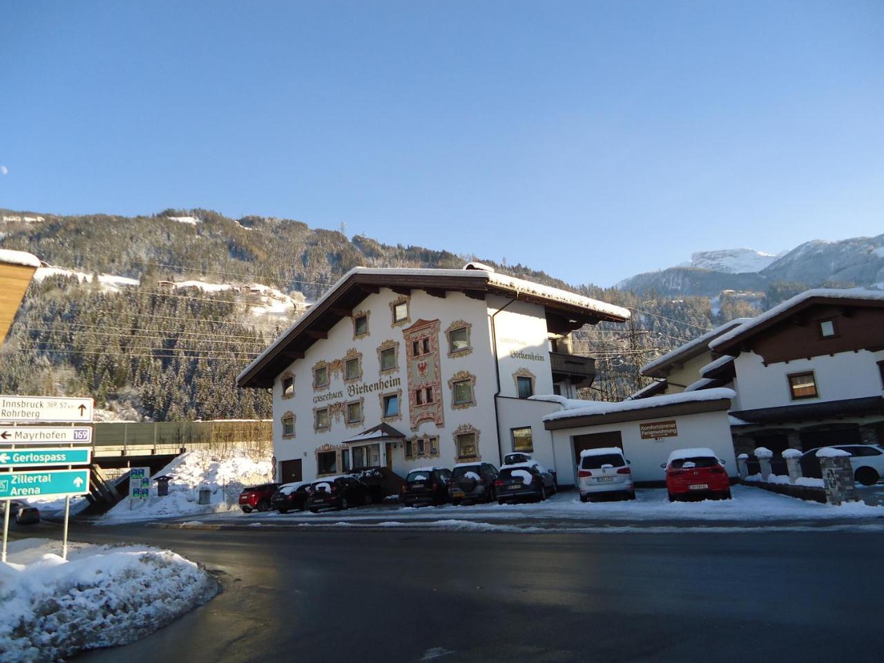 Gaestehaus Birkenheim Bed and Breakfast Zell am Ziller Buitenkant foto